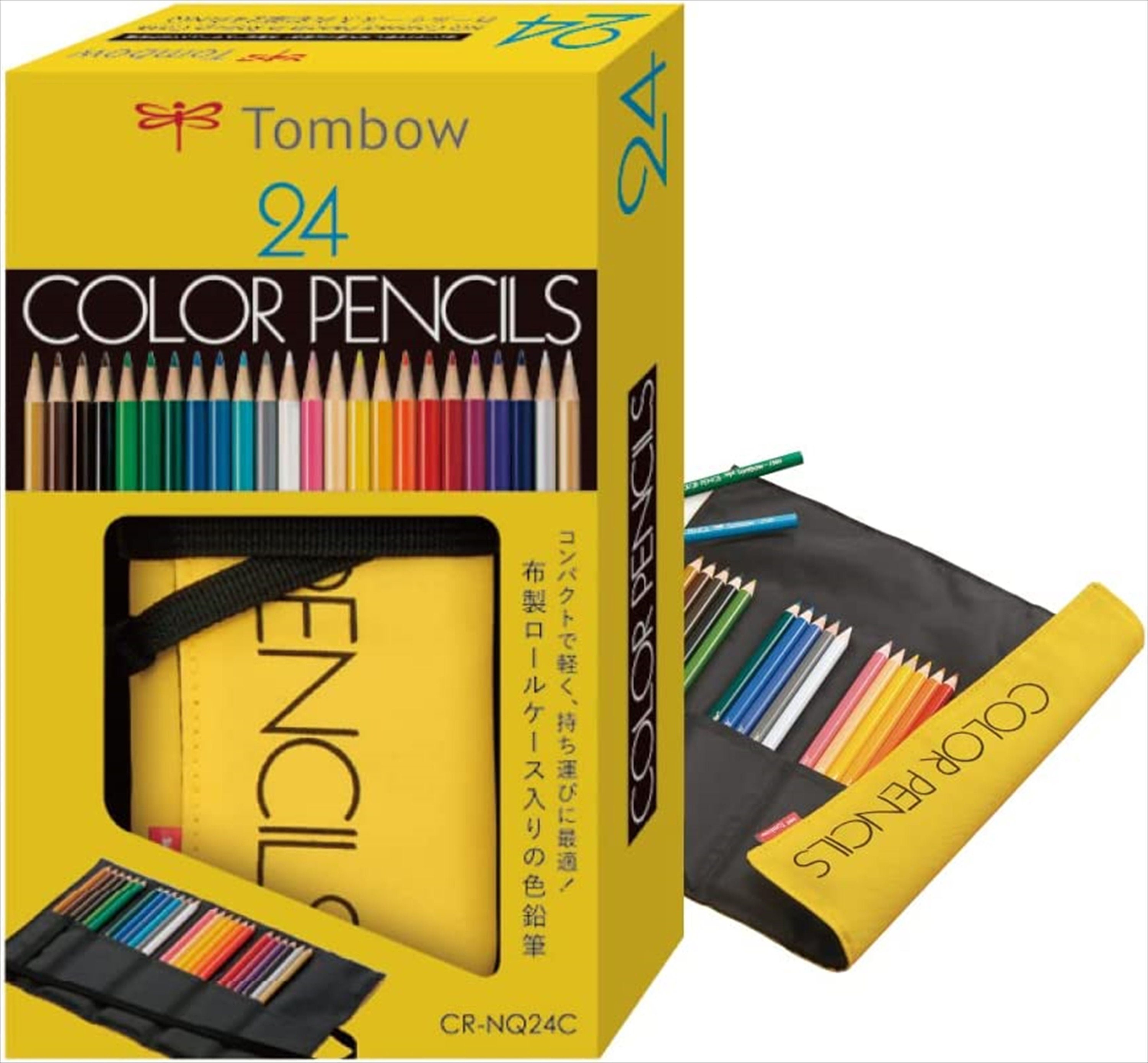Tombow pencil] [Mail service] Colored pencil 24 colors NQ CB-NQ24C