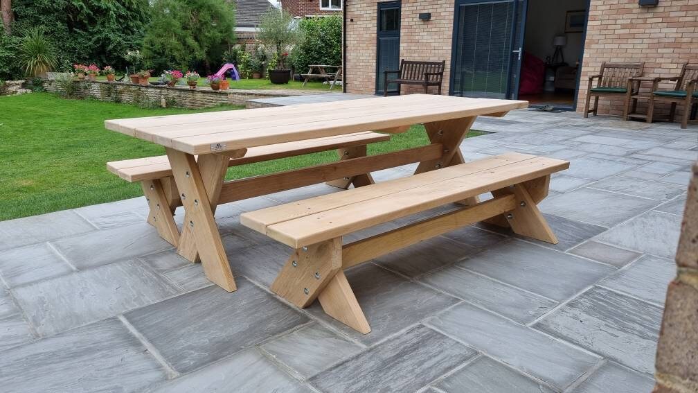 Custom Handcrafted Garden Furniture Etsy UK