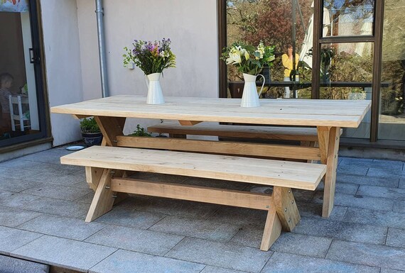Rustic Garden Furniture 1 8m Table And Benches Luxury Oak Uk - Oak Patio Dining Sets Uk Rustic Garden Furniture 1 8m Table And Benches Luxury Oak Uk - Oak Patio Dining Sets Uk