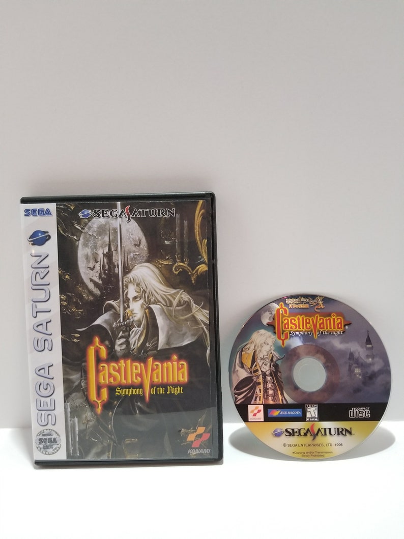 Sega Saturn Reproduction Castlevania Symphony of the Night