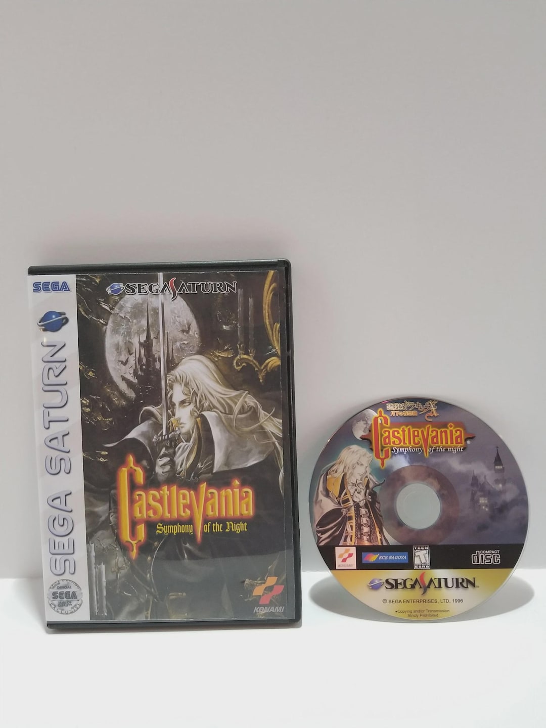Castlevania - Symphony of the Night - Sega Saturn Reproduction - Etsy
