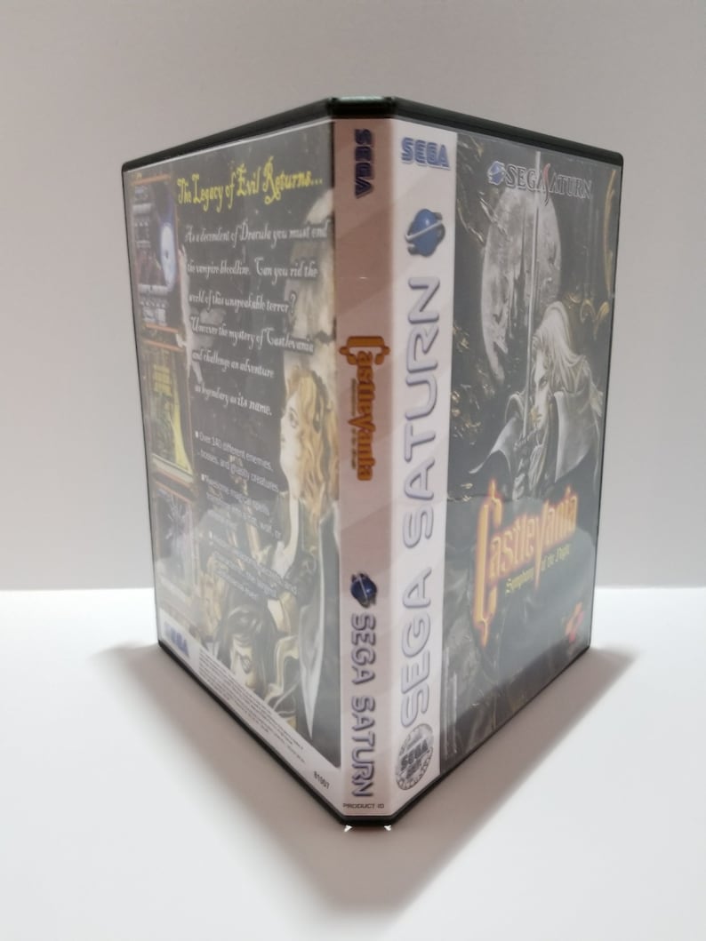 Sega Saturn Reproduction Castlevania Symphony of the Night