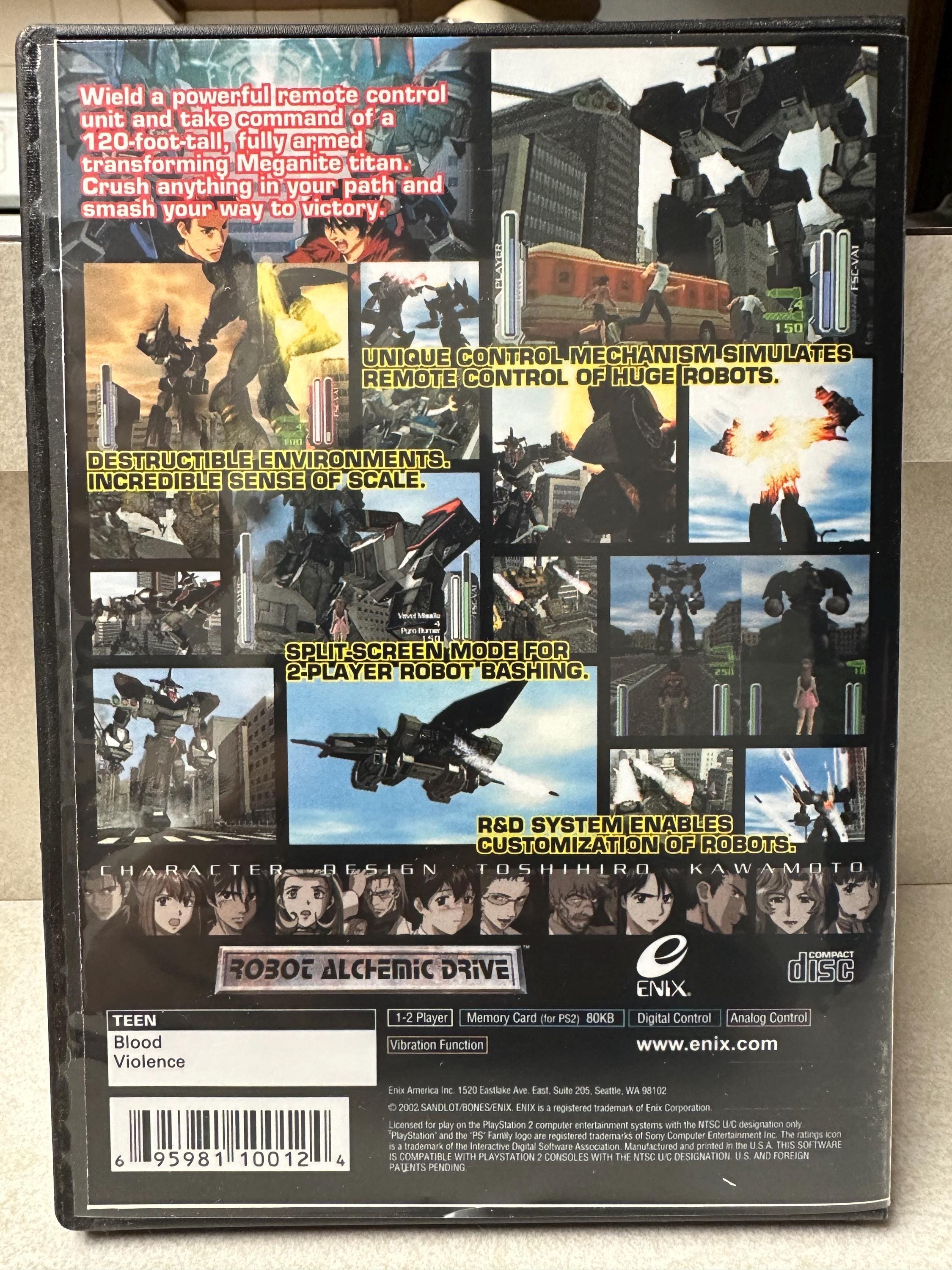 Robot Alchemic Drive - Playstation 2 Reproduction - Etsy