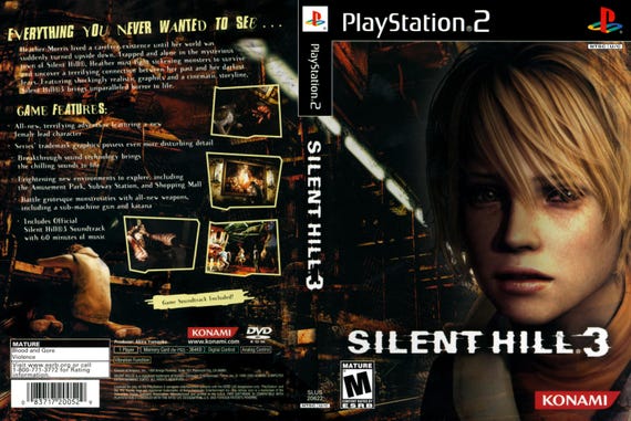 Silent Hill 3 - Playstation 2 Reproduction - Etsy