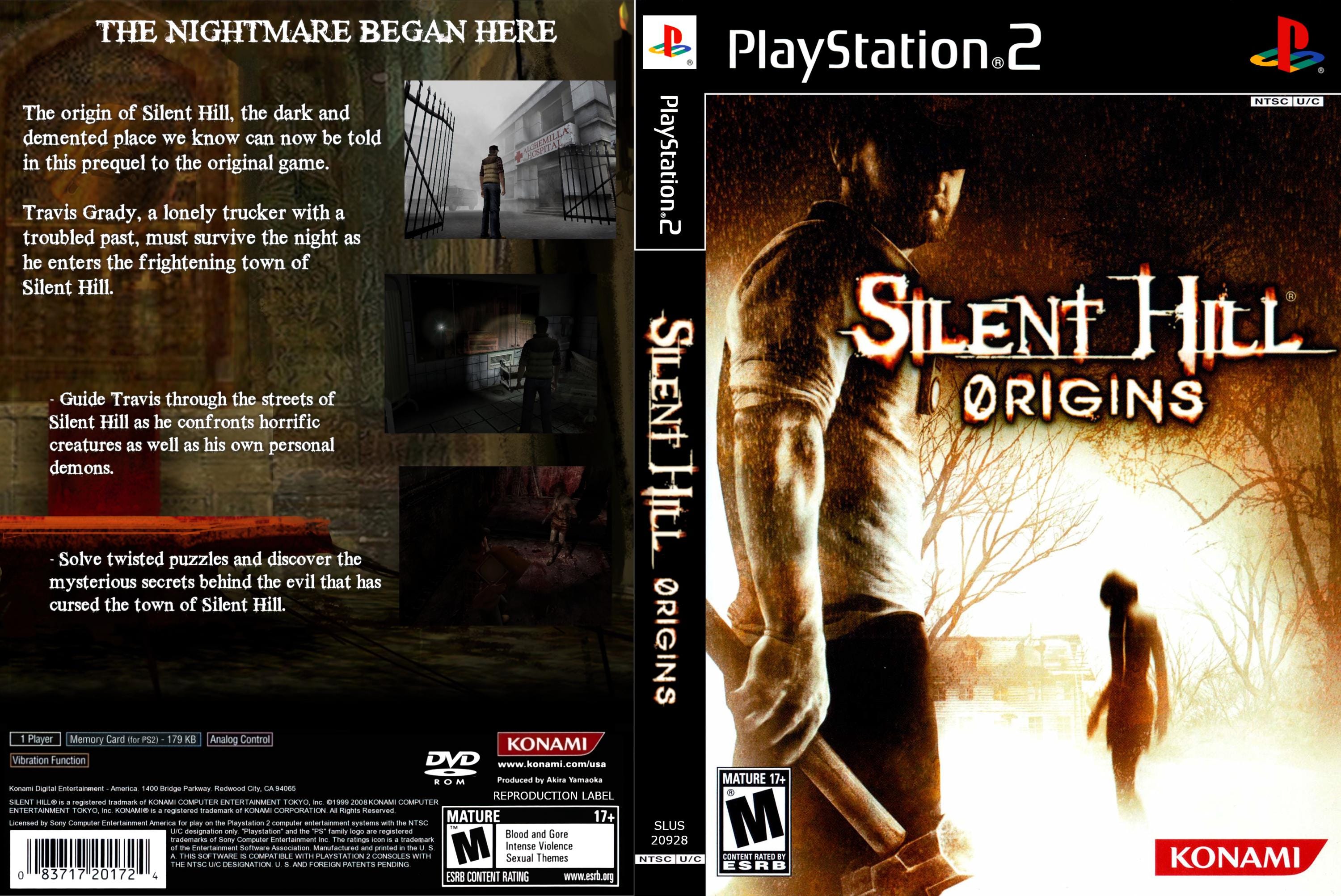Silent Hill Origins - Playstation 2 Reproduction - Etsy