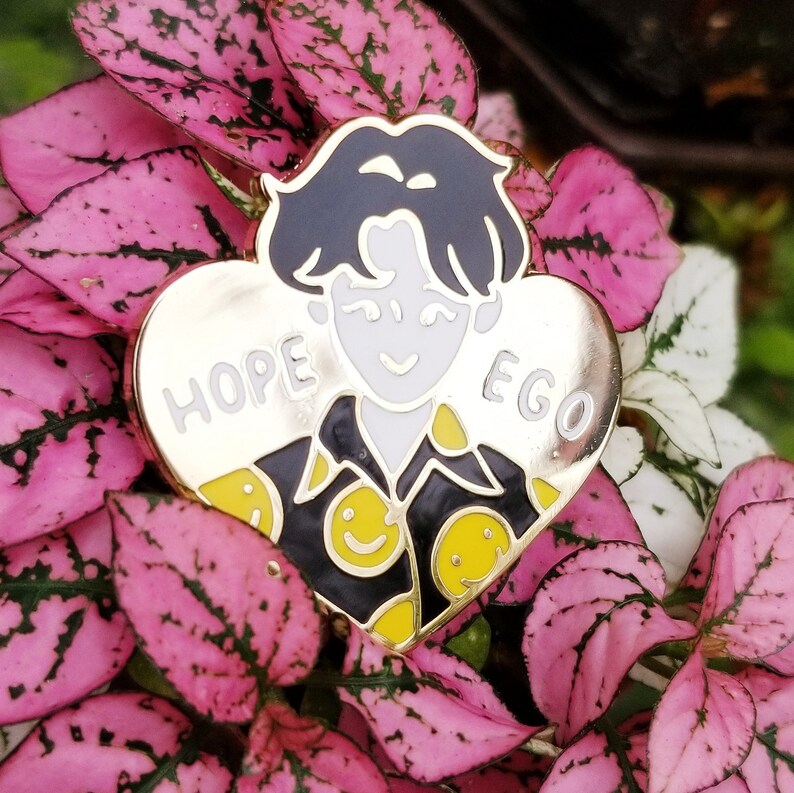 JHOPE HOPE EGO 1.5 inch Enamel Pins Gold Plated | Etsy