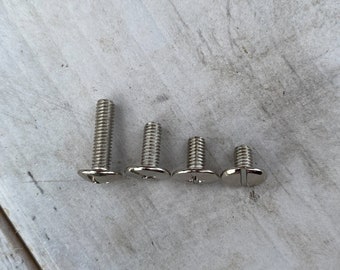 Longer Screws for Conchos, Concho Screw Back, Concho Screws, Hardware, Tack Making Hardware