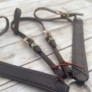 LV Tack sets black or dark brown leather – The Gritty Spur