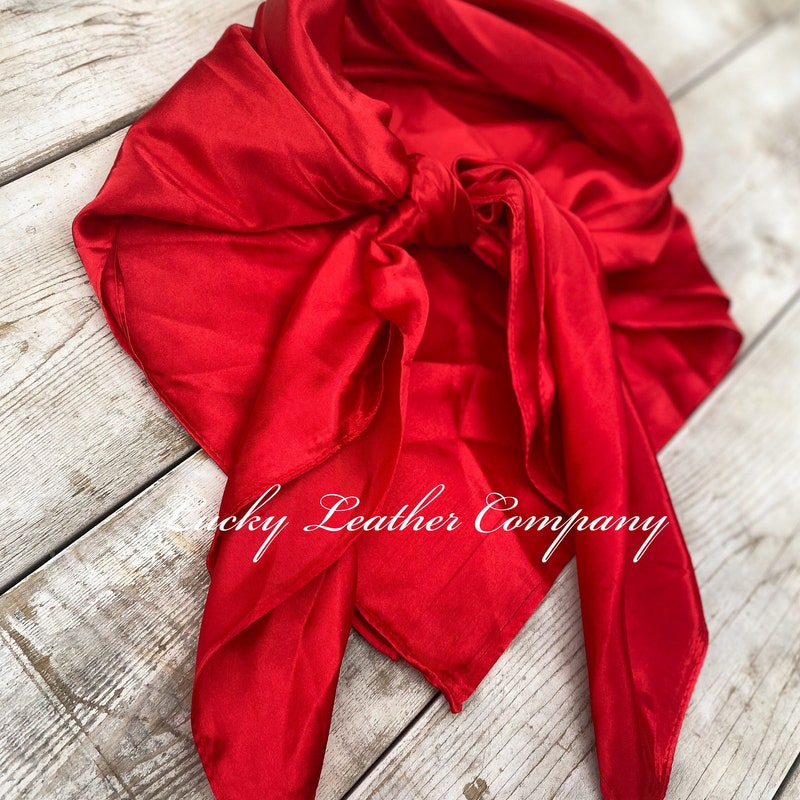 Red Scarf Wild Rag Etsy red-scarf-wild-rag-etsy