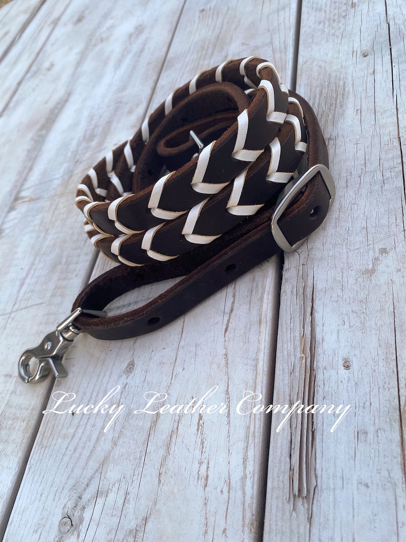 LuckyLeatherCompany Barrel Reins - Thumbnail 2
