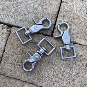 Stainless Steel Trigger Snap, Scissor Snap,  Stainless Steel Hardware, Replacement Snaps, Tack Making Hardware, Leather Crafting