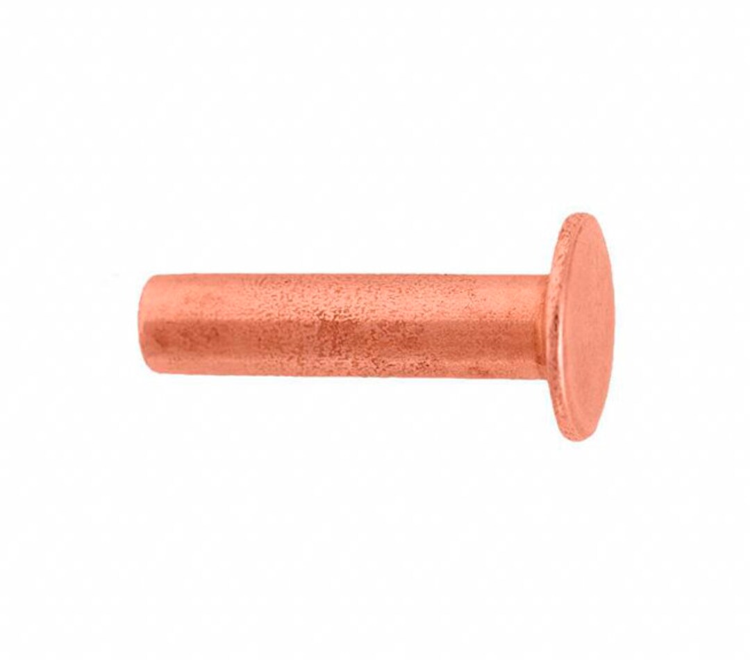 Copper Tubular Rivets Etsy
