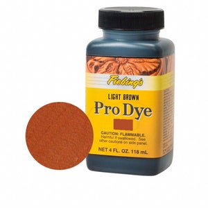 Fiebings Pro Dye, Leather Dye, Leather Crafting Dye, Oil Dye 4oz, 32oz, Leather Crafting, Tack Making Dye, Western Leather Dye Bild 10