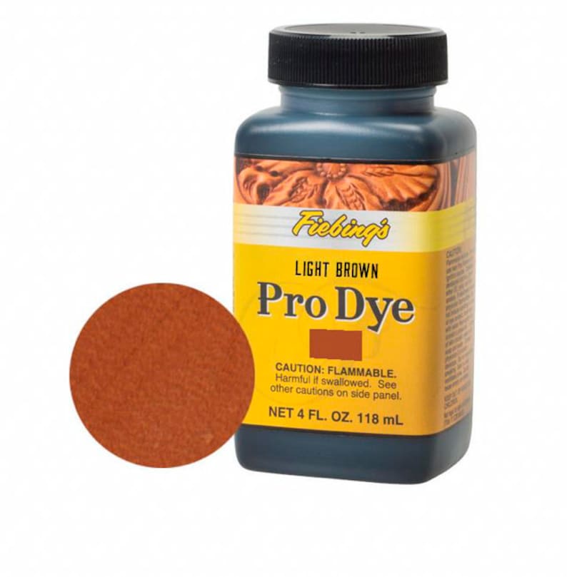 Fiebings Pro Dye, Leather Dye, Leather Crafting Dye, Oil Dye 4oz, 32oz, Leather Crafting, Tack Making Dye, Western Leather Dye Bild 10