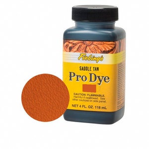 Fiebings Pro Dye, Leather Dye, Leather Crafting Dye, Oil Dye 4oz, 32oz, Leather Crafting, Tack Making Dye, Western Leather Dye Bild 8