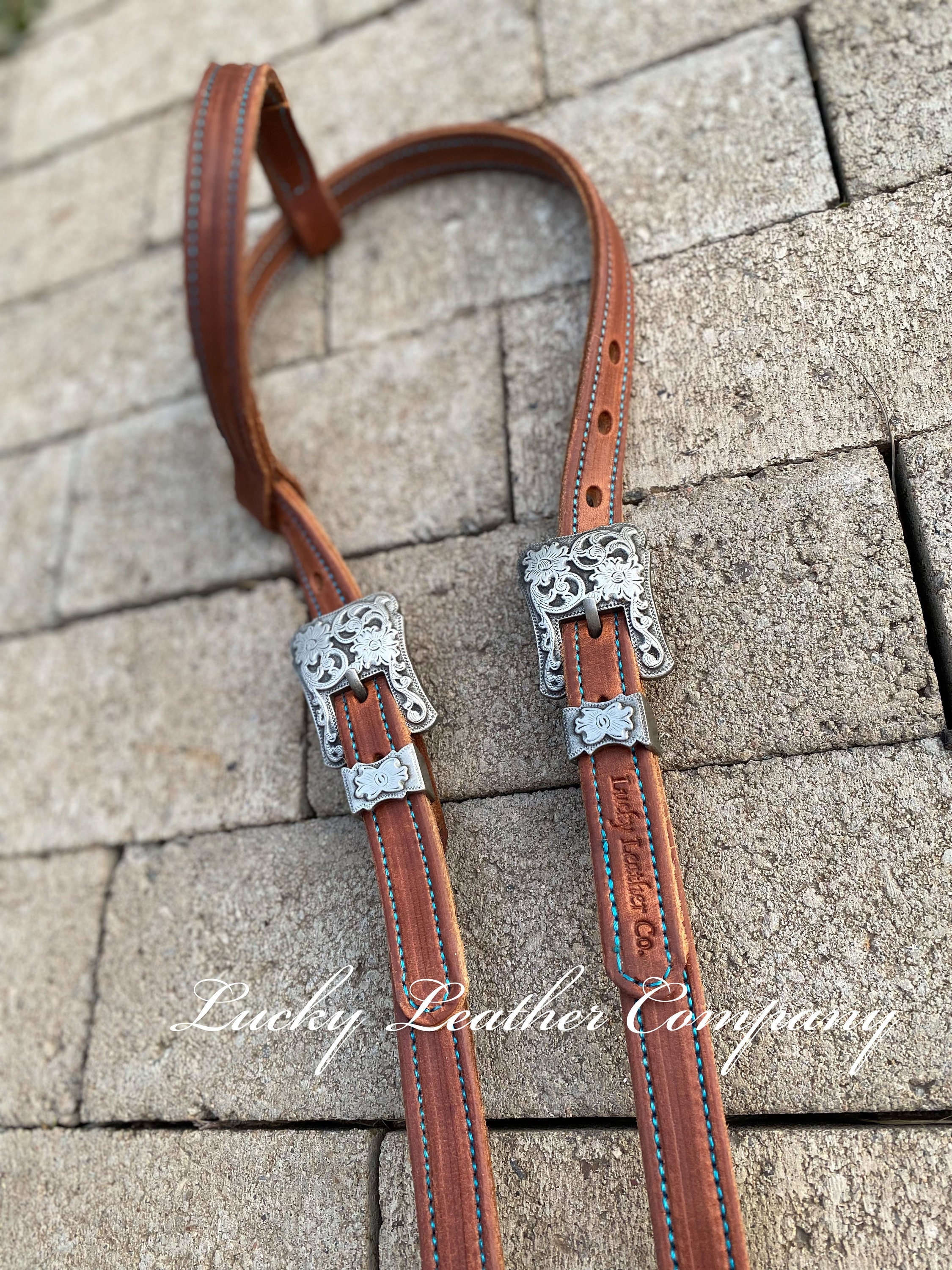 Butter Soft Headstall, Herman Oak Leather, Working Headstall, Western Headstall, USA Made, Handmade in Idaho