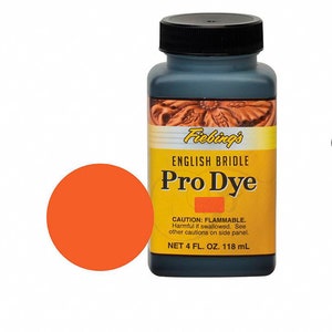 Fiebings Pro Dye, Leather Dye, Leather Crafting Dye, Oil Dye 4oz, 32oz, Leather Crafting, Tack Making Dye, Western Leather Dye Bild 7