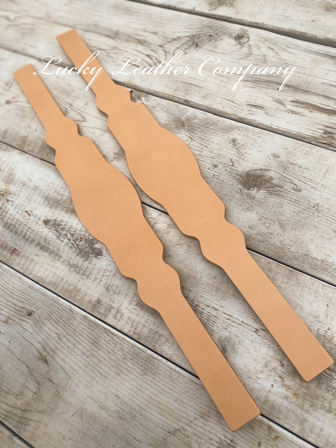 USA Herman Oak Breast Collar Blanks, DIY Tack Making Blank, Leather Crafting, Breast Collar