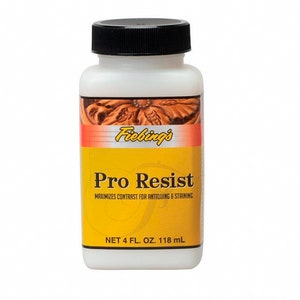 Fiebings Pro Resist, Leather Finish, Leather Crafting, Tack Making Finish, Leather Top Coat