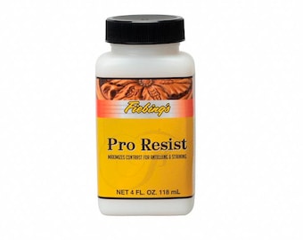 Fiebings Pro Resist, Leather Finish, Leather Crafting, Tack Making Finish, Leather Top Coat