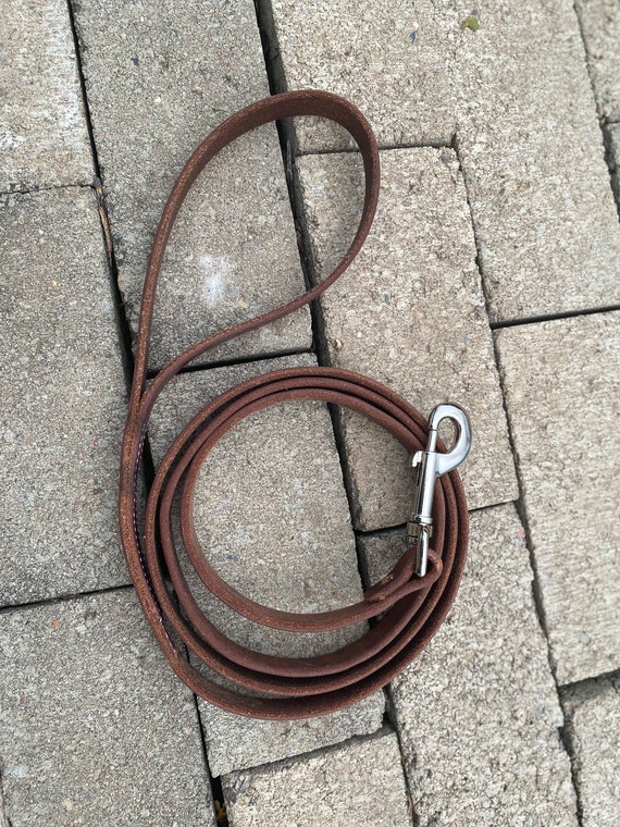 butter soft leather leashes