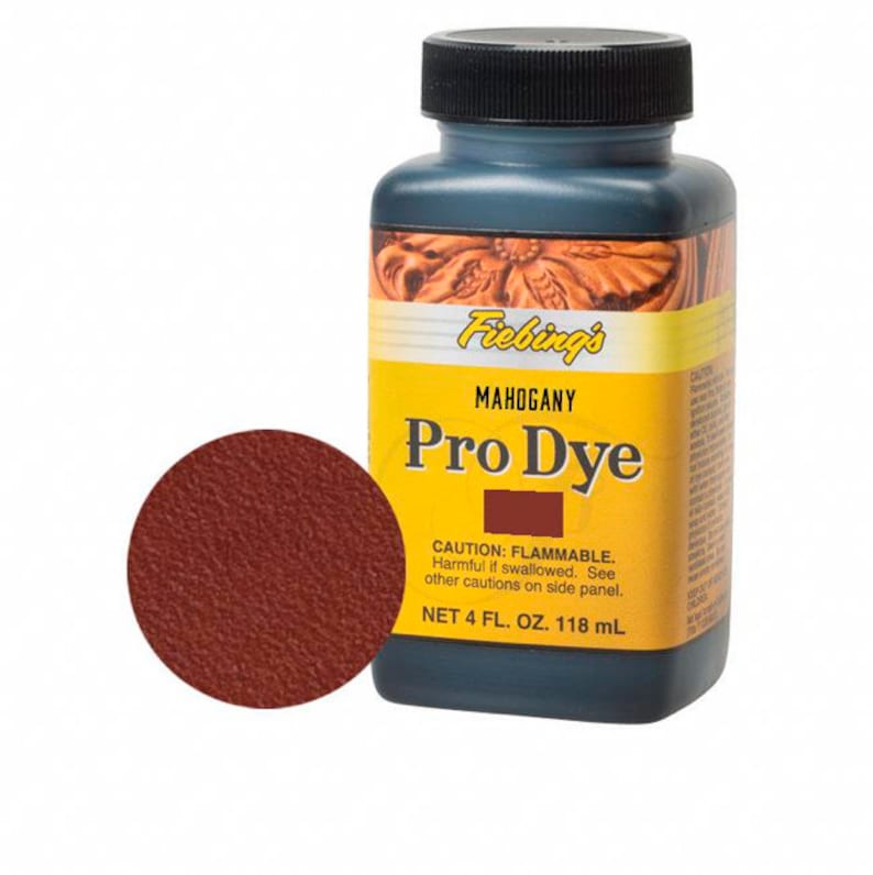 Fiebings Pro Dye, Leather Dye, Leather Crafting Dye, Oil Dye 4oz, 32oz, Leather Crafting, Tack Making Dye, Western Leather Dye Bild 6