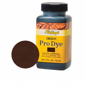 Fiebings Pro Dye, Leather Dye, Leather Crafting Dye, Oil Dye 4oz, 32oz, Leather Crafting, Tack Making Dye, Western Leather Dye Bild 4