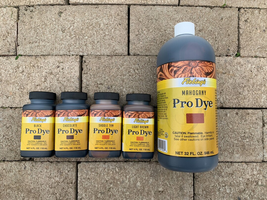 Fiebings Pro Dye Leather Dye Leather Crafting Dye Oil Dye - Etsy