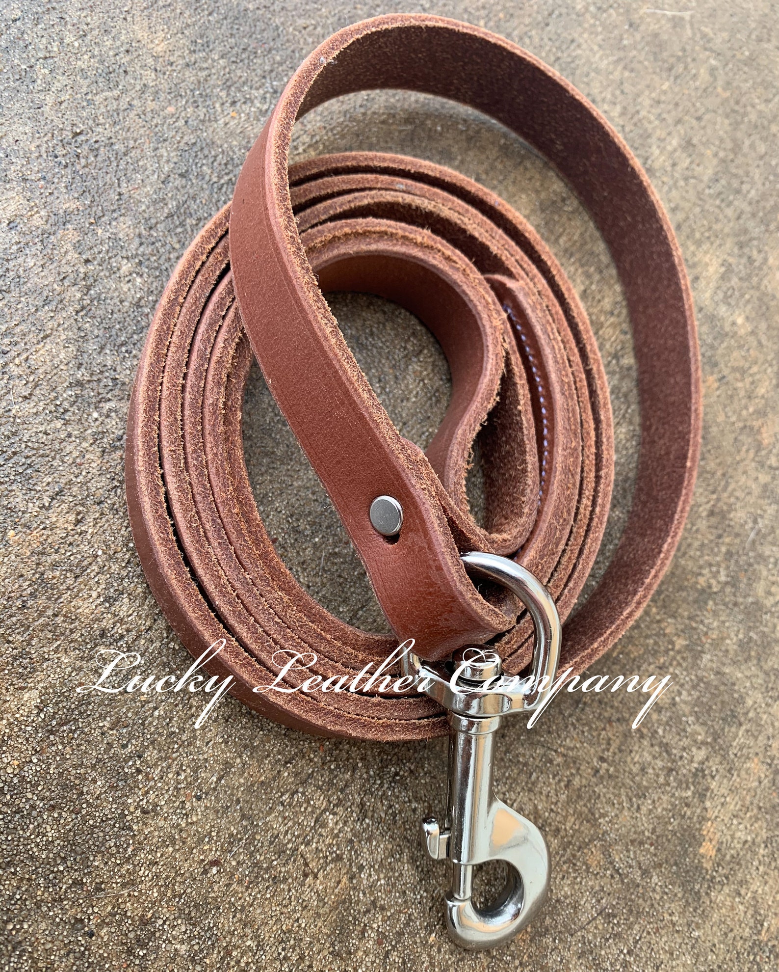 Butter Soft leather dog leash Etsy