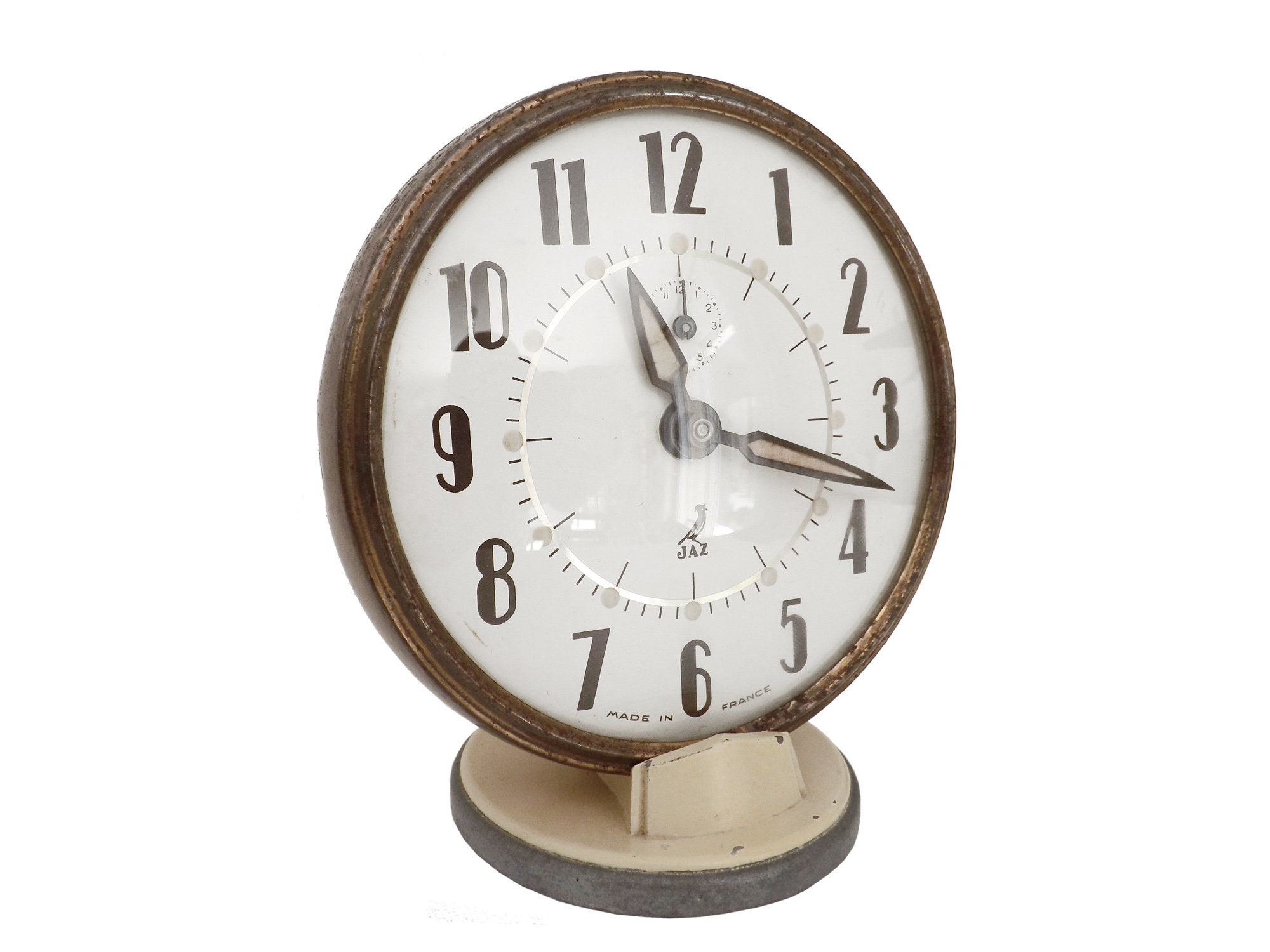 Grand Réveil Jaz Années 50 - Antique Alarm Clock