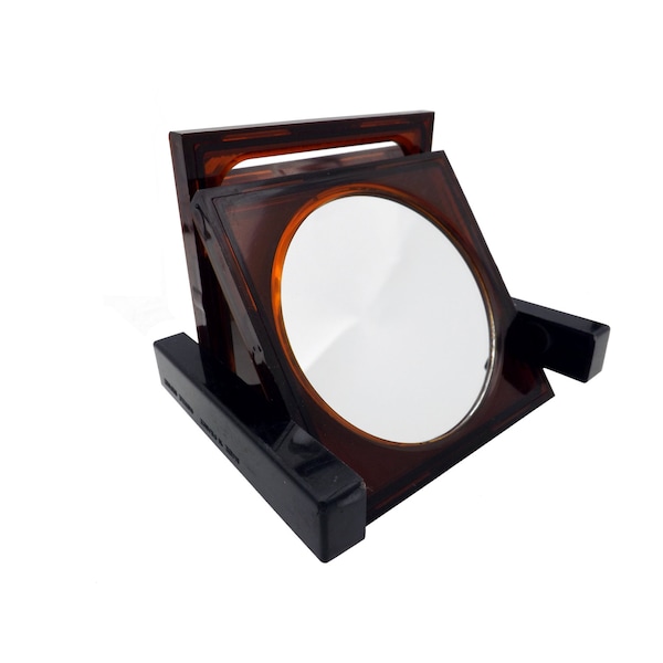 Miroir de sac années 70 - Vintage handbag mirror