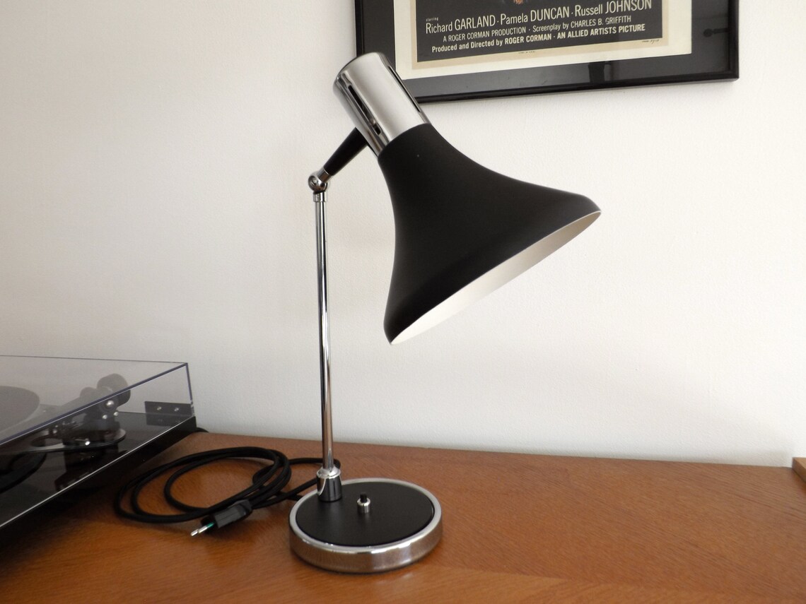 Lampe design Stilux Milano- Vintage Stilux Milano desk lamp, foto 4 di 5