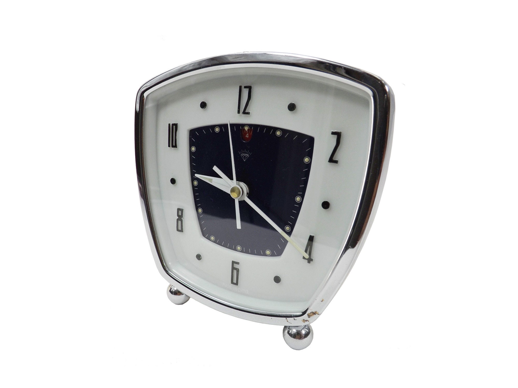 Réveil Diamond Années 60 - Antique Alarm Clock Brand Diamond