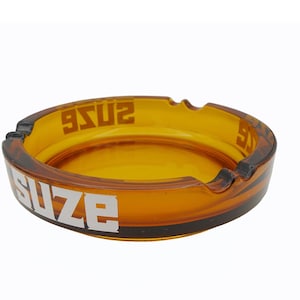 Large Suze advertising ashtray - Vintage French ashtray brand Suze