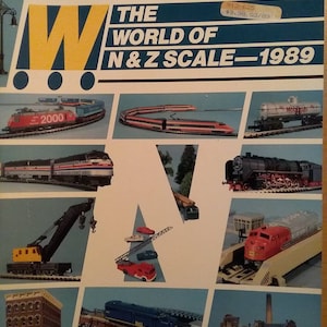 Vintage Railroadiana Catalog The World of N & Z Scale