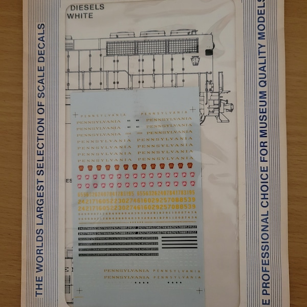 Model Train Decals Etsy Australia