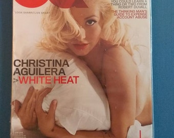 Rare, 2006 GQ Magazine featuring Christina Aguilera