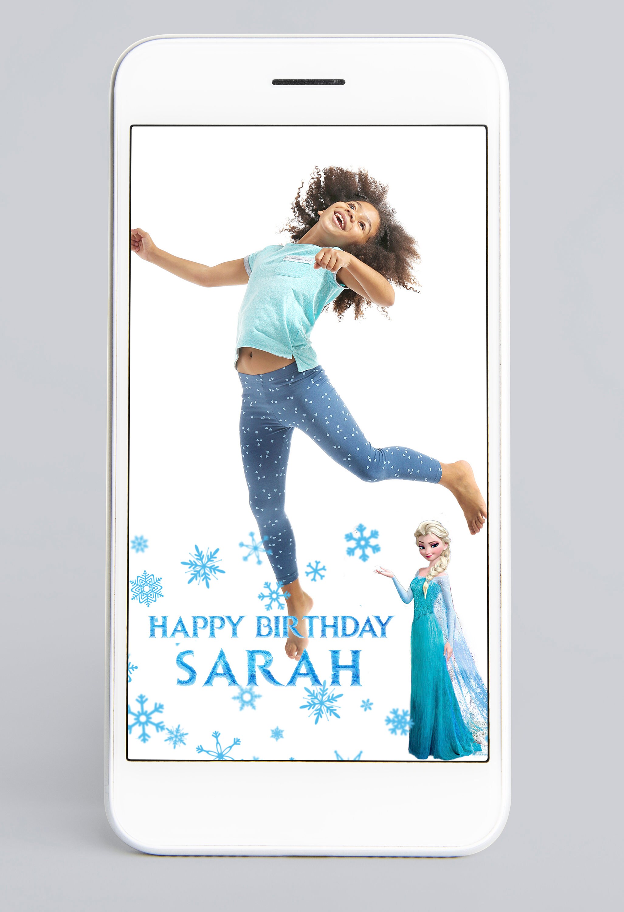Frozen Snapchat Geofilter Elsa Birthday Party Snapchat - Etsy India