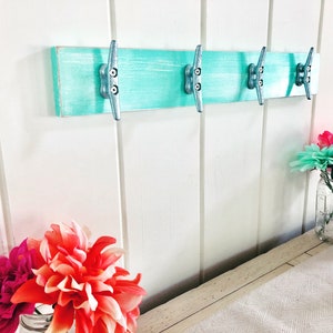 Siesta Key Boat Cleat Towel or Coat Rack