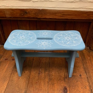 Hand Illustrated Stool