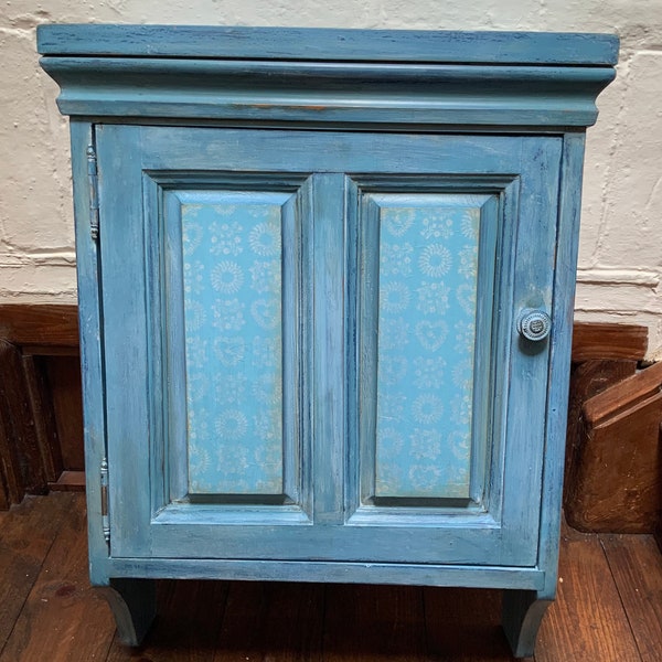 Hand Painted Wall Cabinet (C19)