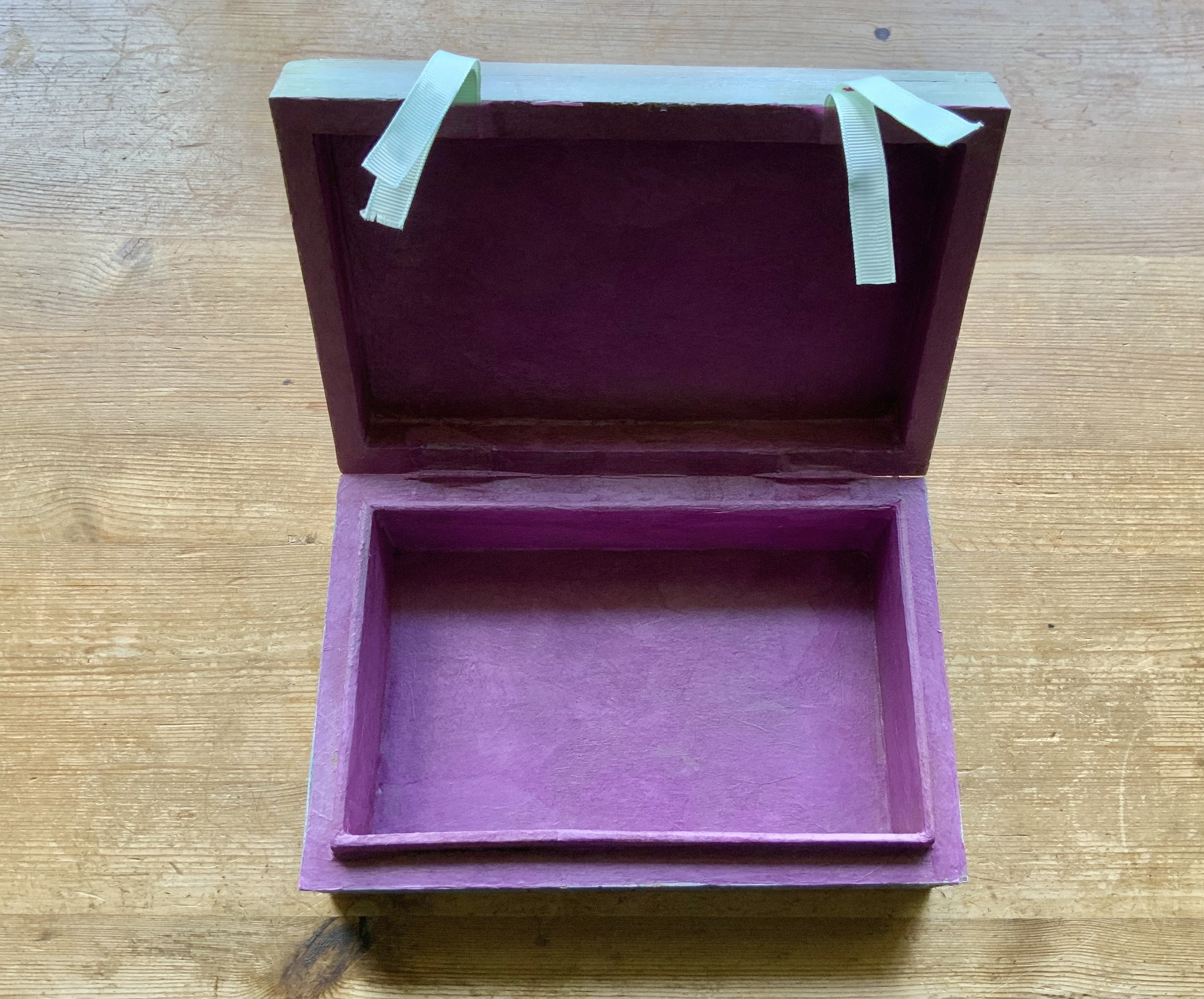 Carved Wooden Trinket and Jewellery Box Etsy