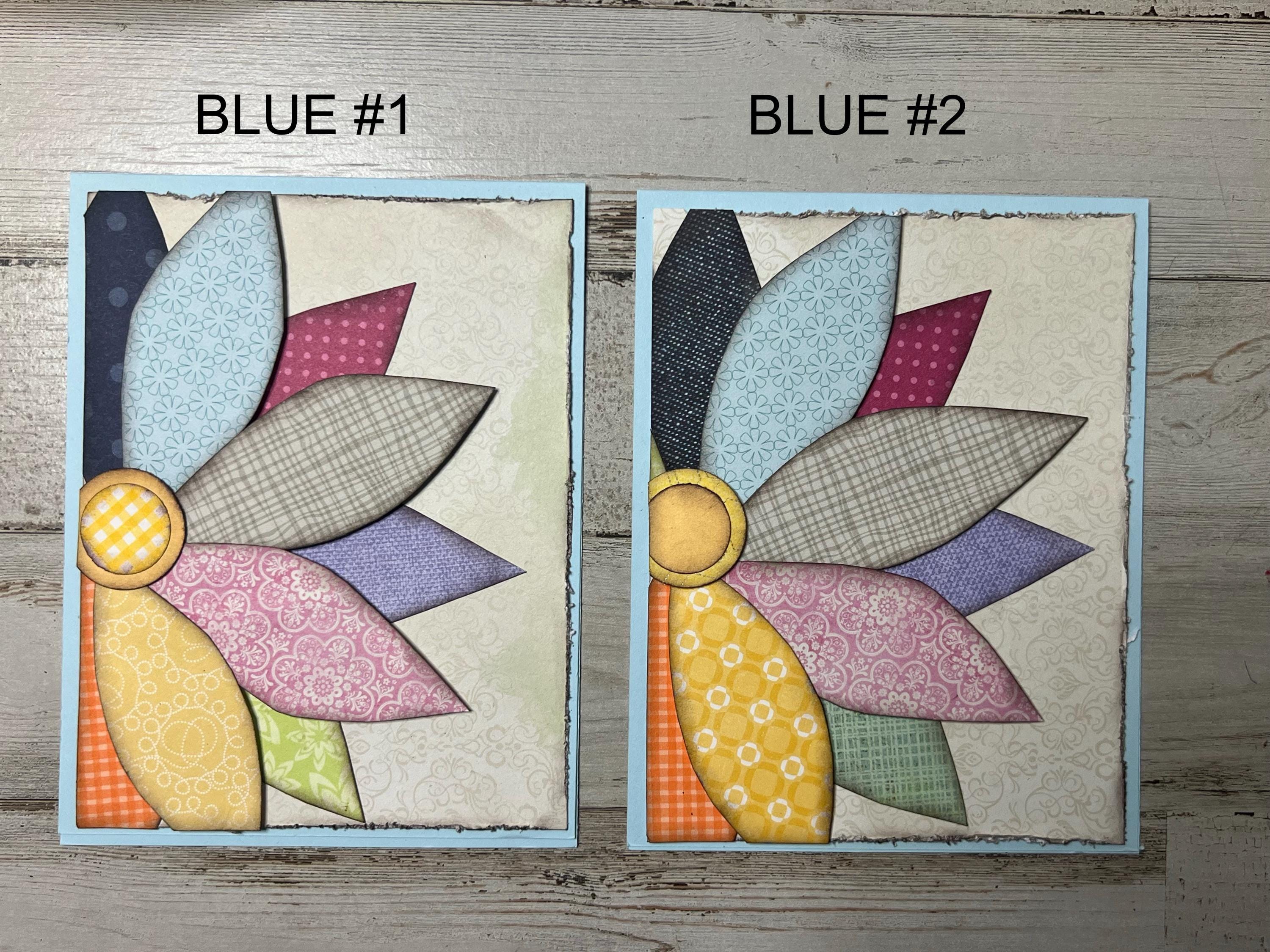 Handmade Colorful Sunflower Card: Blank Floral Note Card - Etsy