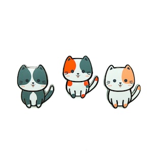 Cute and Adorable Cats Decorative Enamel pins