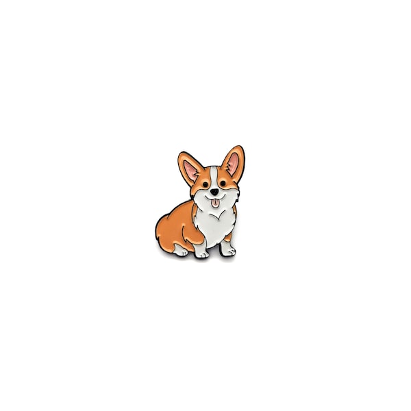NEW - Corgi - Cute Dog Decorative Enamel Pin