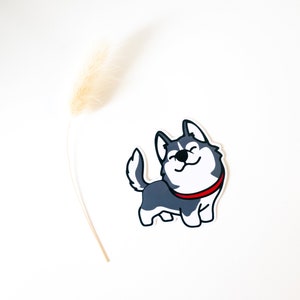 Husky - High Quality Vinyl Sticker