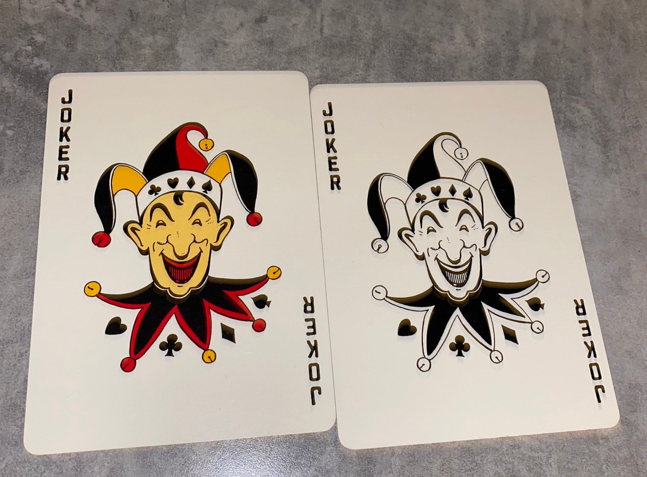 Las Vegas Round Deck Playing Cards 1960's Souvenir Excellent Condition –  Power Of One Designs