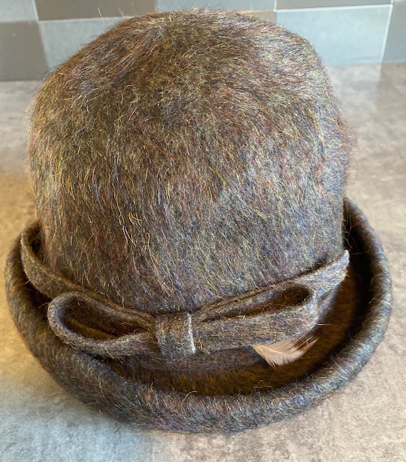 Vintage Henry Pollack Heather Mist Wool Hat - image 1