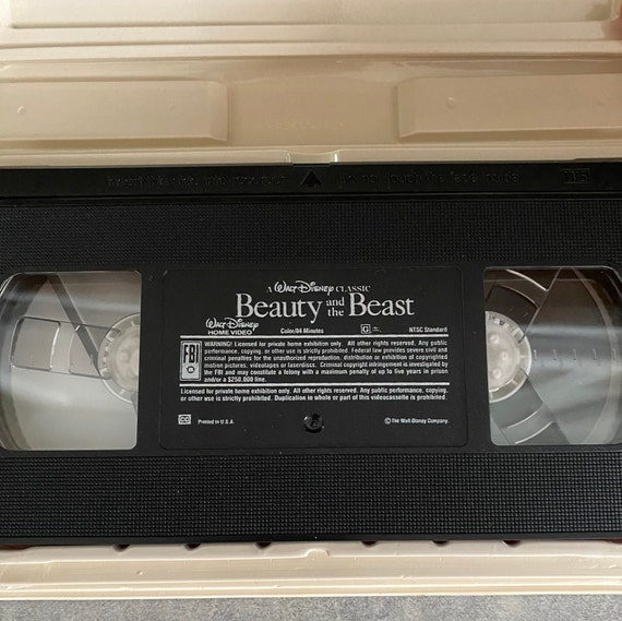 Vintage Beauty and the Beast VHS Tape - image 5