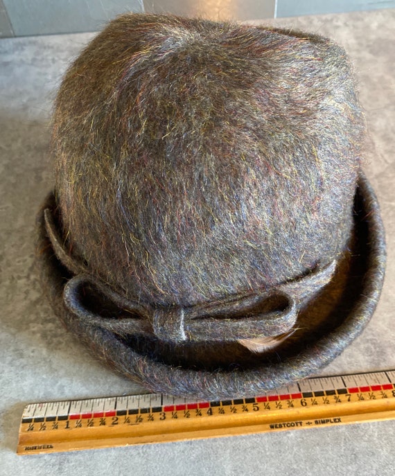 Vintage Henry Pollack Heather Mist Wool Hat - image 7